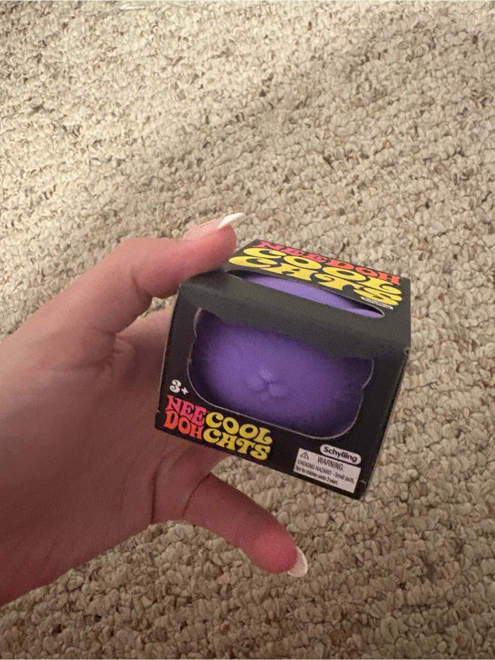 NeeDoh Cool Cat Purple